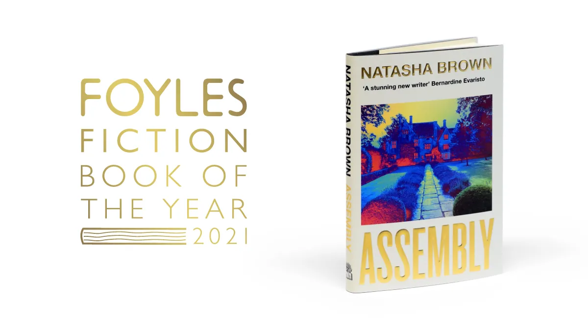 A picture of a golden special edition of the novel Assembly